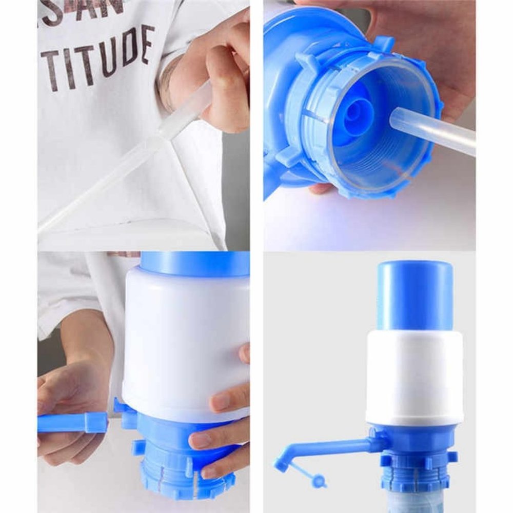 Hand Press Large Bottle Dispenser Mini Portable Plastic 19litter 20L Litre 5 - Picture 6 of 9
